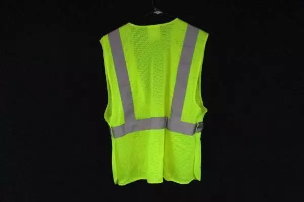 High Vision Safety Vest Yellow 3M Reflective Material XL