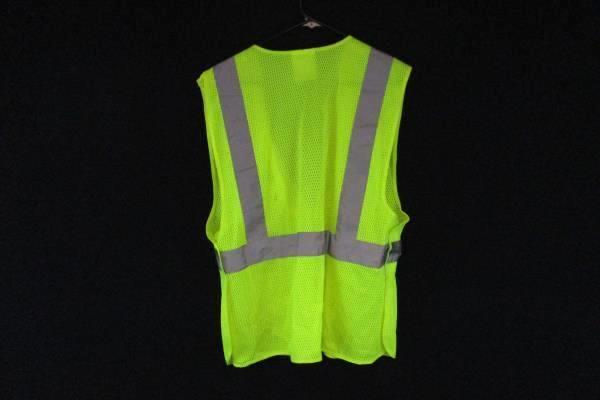 High Vision Safety Vest Yellow 3M Reflective Material XL