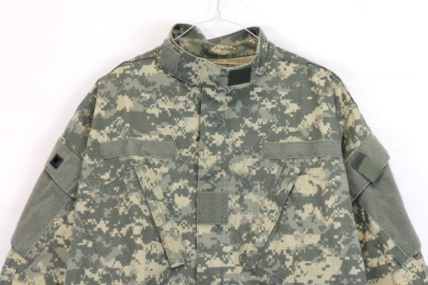 Military Army Issue BDU Digital Camouflage Hunting Hiking Jacket Medium Long