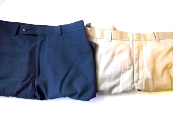Men's Dress Pants Calvin Klein Perry Ellis Beige 32 X 30 Blue 33W X 32L