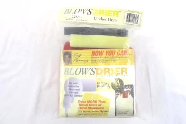 Vintage BLOWS DRIER Travel Clothes Garment Dryer Wrinkle Remover