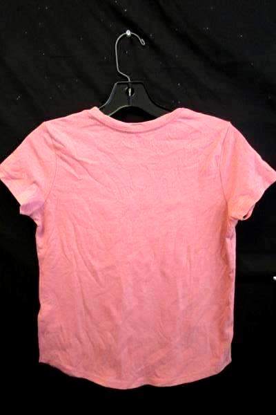 Girl's Pink "Do What You Love" Short Sleeve Geometric Shirt Old Navy Sz L 10-12