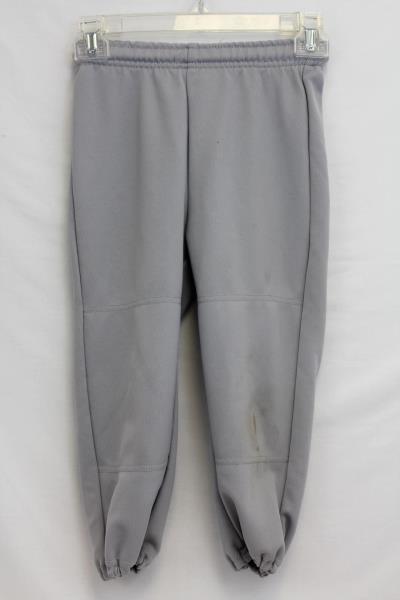 Boys Champro Youth Solid Grey Sz XS Baseball Pants Wide Waistband Elastic Ankles