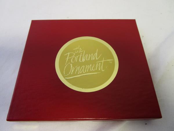 1997 The Historic Benson Hotel 85 Yr Christmas Ornament By The Portland Ornament