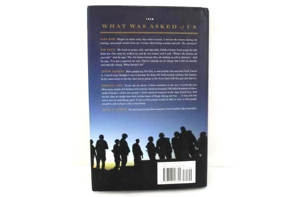 What Was Asked of Us by Trish Wood Bobby Muller HC DJ 2006 First Edition