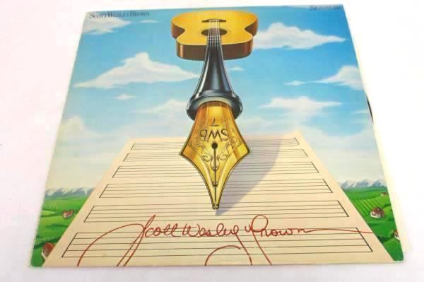 1982 Sparrow Records SCOTT WESLEY BROWN Signature 12" LP Vinyl + Sleeve