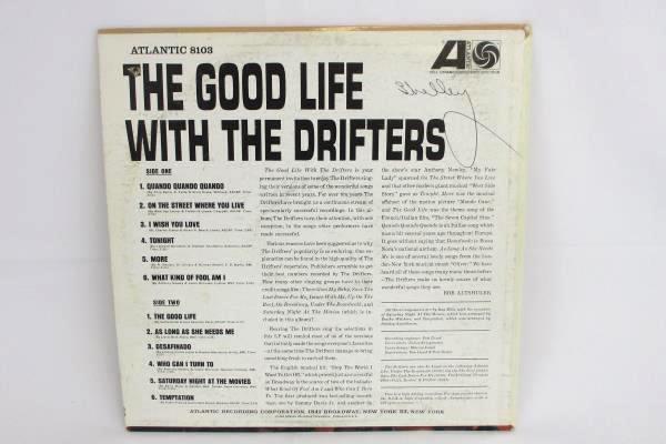 Vintage Record LP 33 RPM 12" The Good Life With The Drifters Atlantic 8103 R&B