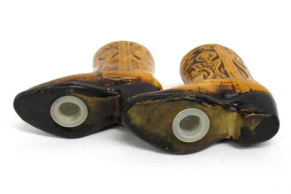 Vintage Western Cowboy Boot Salt & Pepper Shakers