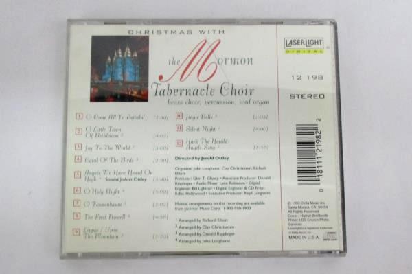 1993 Christmas with the Mormon Tabernacle Choir CD By Jerold Ottley