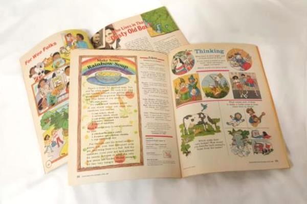 Lot of 2 Highlights For Children Magazines Collection Growing Up 1990 and 1992