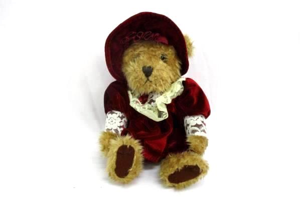 Lot Of 2 J.C. Penney Teddy Bears 10" Brown Plush Victorian Male Formal Attire