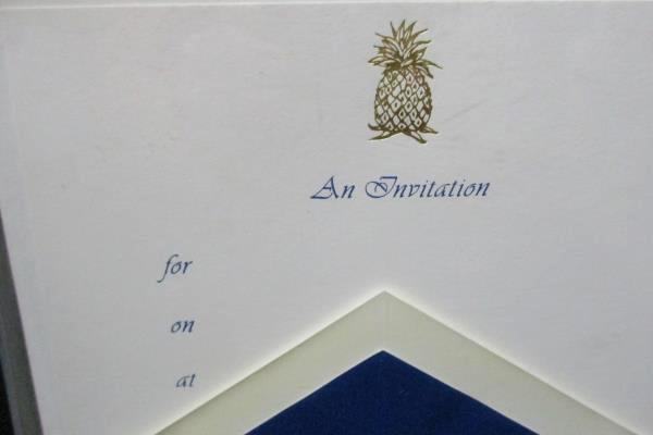 Two Boxes Of Open William Arthur Invitations With Envelopes 13 Total