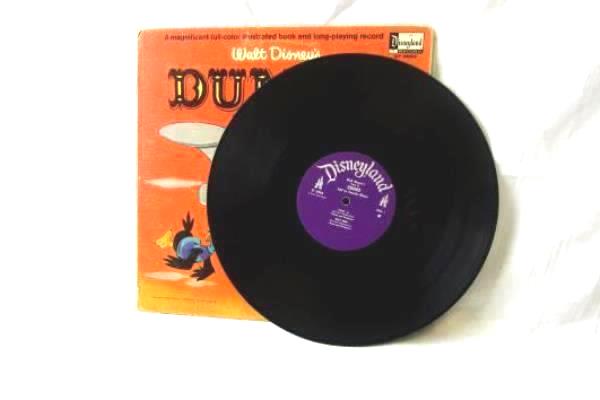 Vintage 1965 Walt Disney's Dumbo: The Story and Songs 12" 33 RPM Vinyl Record