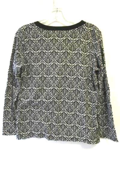 Women's Long Sleeve Multi-Colored Floral Shirt By Croft&Barrow Size Medium