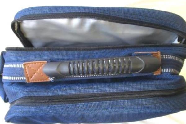 Two Person Blue Picnic Set Backpack By Cuisena 4 Zip Thermal Cup Holder Utensils