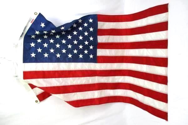 Lot Of 3 Flags Oregon & One United States Nylon Elmer's Flags Portland