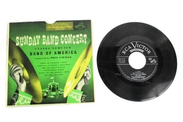 Lot of Eight Vintage RCA Victor 45 RPM Extended Play Cardboard SLEEVES ONLY