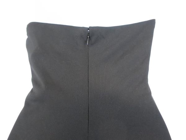 De Laru by Sheila Yen Beaded Black Halter Dress Size 3/4 Stunning Floor Length