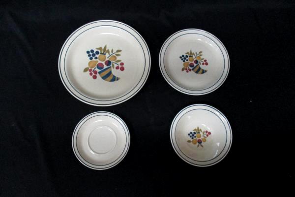 Versatone II Abundance Cereal Bowl, Saucer, Salad And Dinner Plates By Noritake