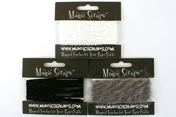 MAGIC SCRAPS Decorative FIBERS Set of 3