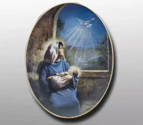 Clemente Micarelli THE BLESSED CHILD Collector Plate