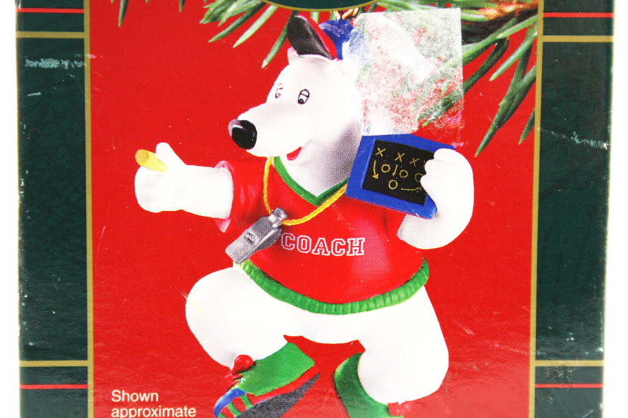 CARLTON CARDS ORNAMENT 2002 Go Team Go