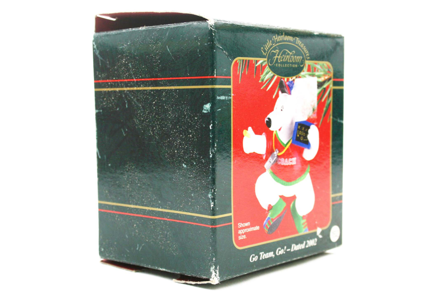 CARLTON CARDS ORNAMENT 2002 Go Team Go