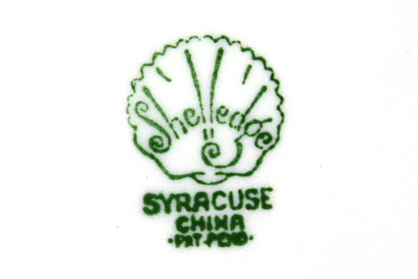 Syracuse China Shelledge Bread Plate