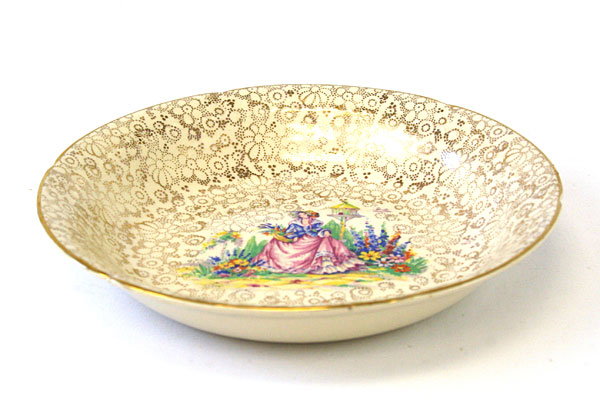 Hollinshead & Kirkham Tunstall Soup Bowl Pattern Number 4549