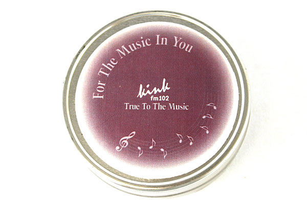 Set Of KINK Radio Pewter Hat Pins In A Tin