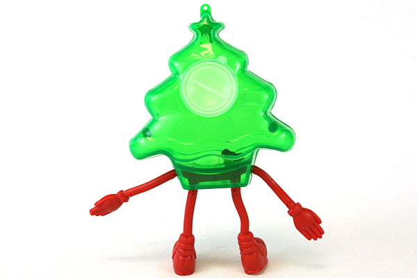 Bendable Plastic Hollow Christmas Tree Candy Holder