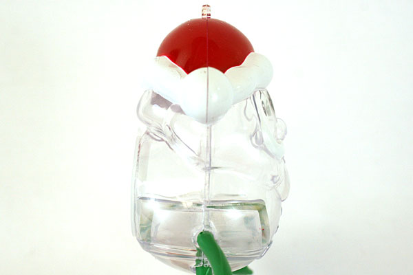 Plastic Hollow Santa Candy Holder