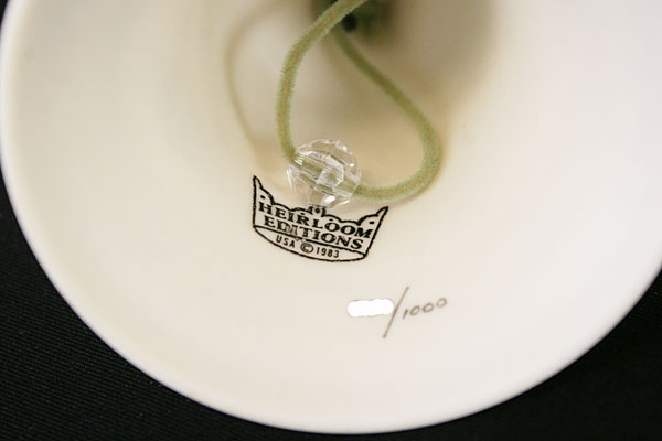Heirloom Editions Limited Edition Sleigh Decor Bell