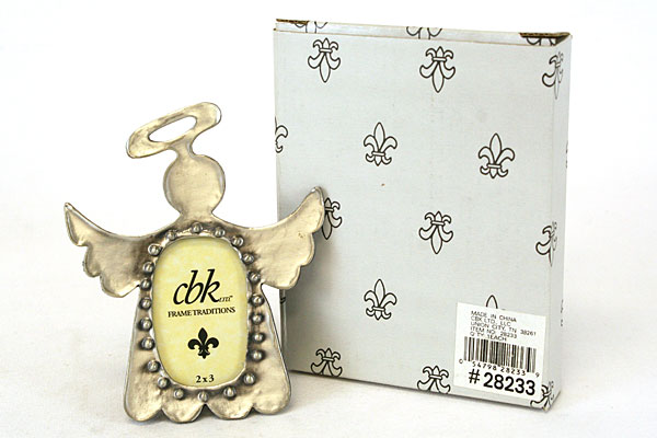 2 x 3 Small Keepsake Halo ANGEL with Wings Picture Frame Midwest CBK