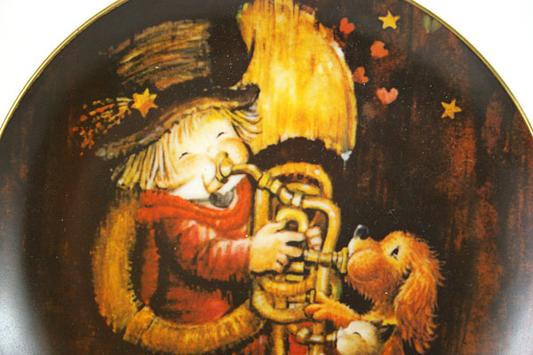 Schmid The Music Makers The Entertainer LE Plate 2 of 4 by Ferrandiz 1981