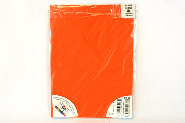 Handmade in England Christmas Carolers Stand-Up Cards Blank Inside