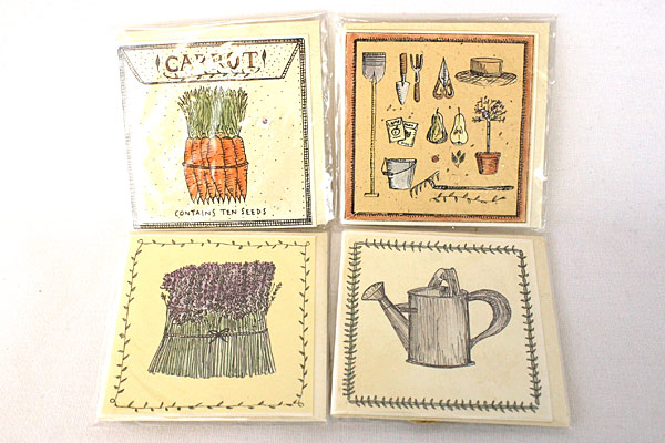 Papel Gardenscape Happiness Makes You Grow Magnet w/ 6 Mini-Cards & Packets