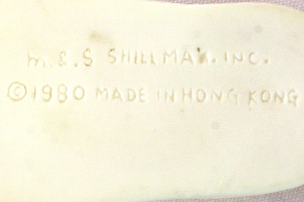 1980 M.&S. Stillman Inc.Plastic Red, White And Blue Doll Tennis Shoes
