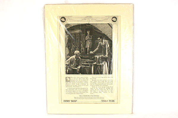 Vintage Original Ivory Soap Magazine Ad. April 1913