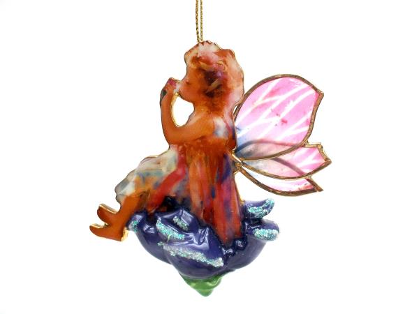2001 Bradford Editions "Fairy Magic" Porcelain Ornament by Lisa Jane 1st Issue
