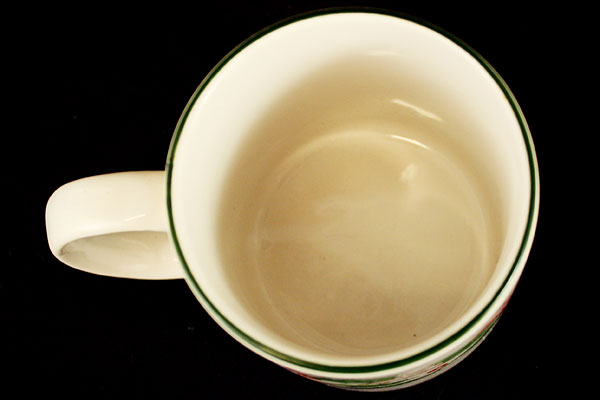 Mervyn's Majesticware Holiday Ribbon Stoneware Mug