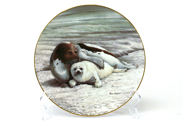 Wonders of the Sea - Warm Embrace 1991 W.S. George Plate #3 w/ COA