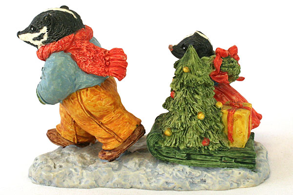 Fantasy World Of Bywater Hollow Figurine Mr. Nidd and Violet Heirloom Christmas