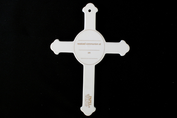First Holy Communion Spiritual Blessings Fine Bone China Wall Cross
