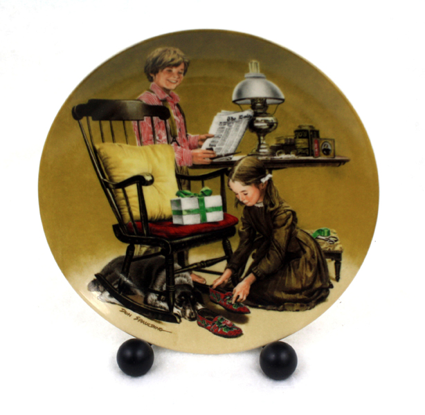 Knowles Americana Holidays Collection Don Spaulding FATHER'S DAY Plate