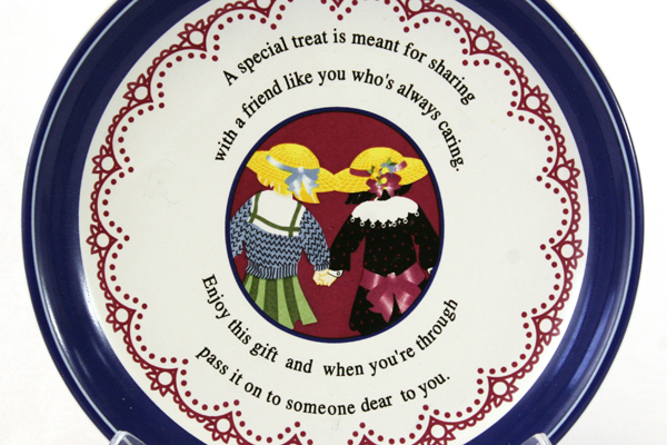 Ceramic Plate - Special Treat for Sharing For a Friend Like You Who is Caring