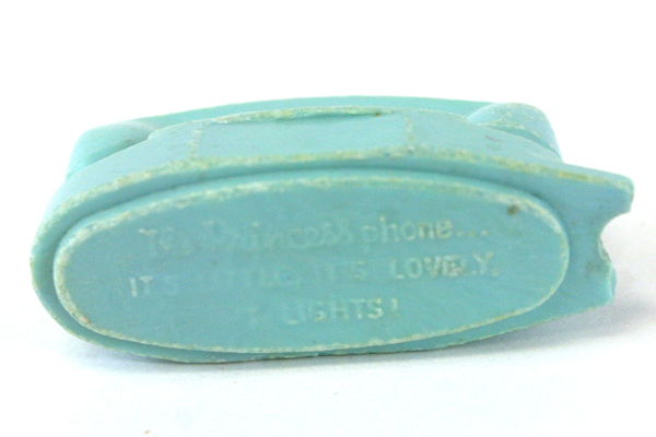 Vintage Blue Princess Phone Doll Size Accessory