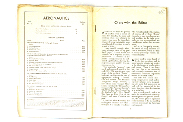 Vintage Aeronautics Magazine Volume 9 Issue 52 August 27,1941
