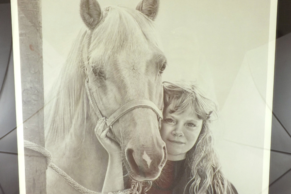 Limited Edition Lon Mercier Kelsey's Princess Signed And Numbered Print Framed