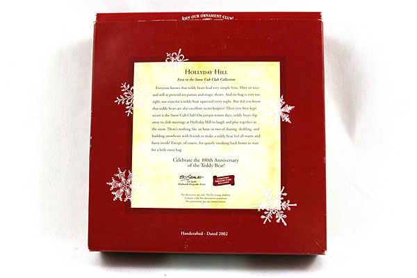 HALLMARK KEEPSAKE Ornament 2002 Hollyday Hill